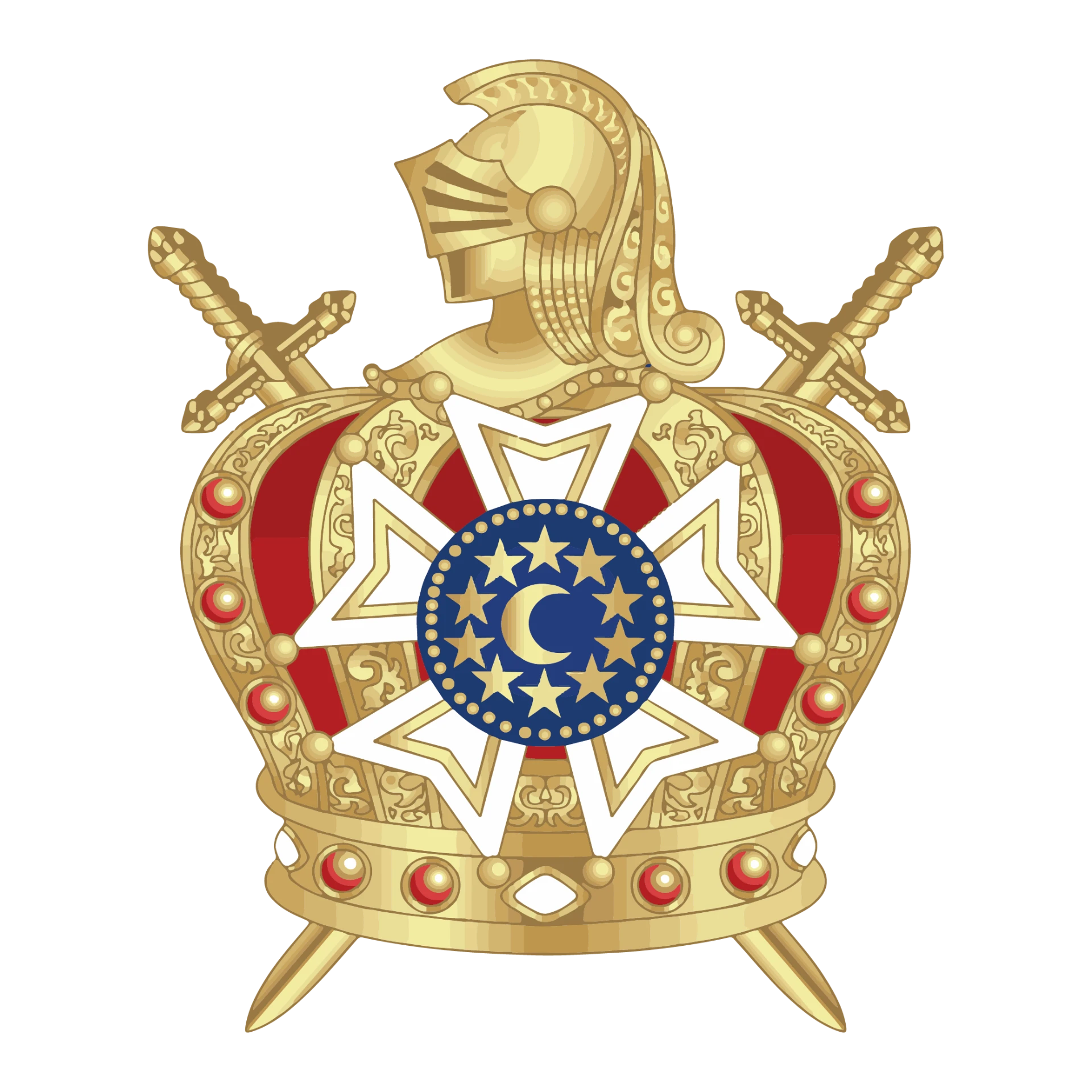 Brasão institucional — O QUE É A ORDEM DEMOLAY