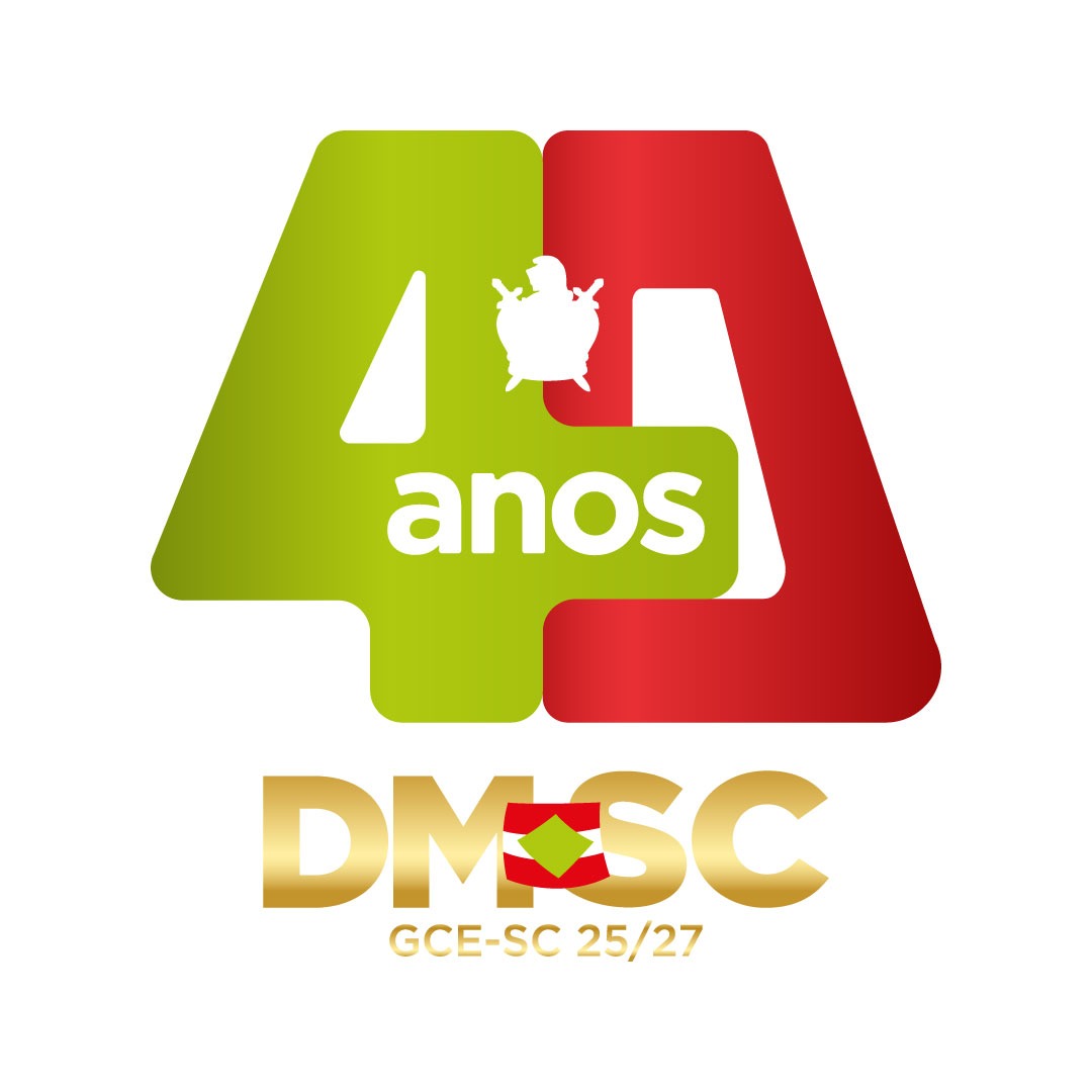 Selo dos 40 anos da Ordem DeMolay em Santa Catarina