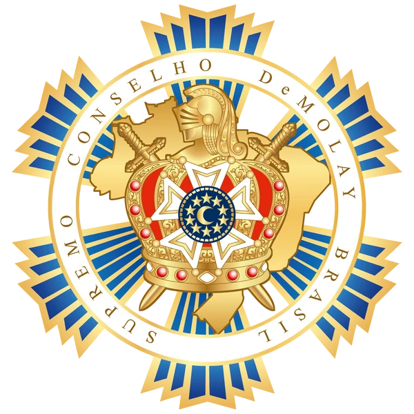Brasão institucional — A ORDEM DEMOLAY NO BRASIL